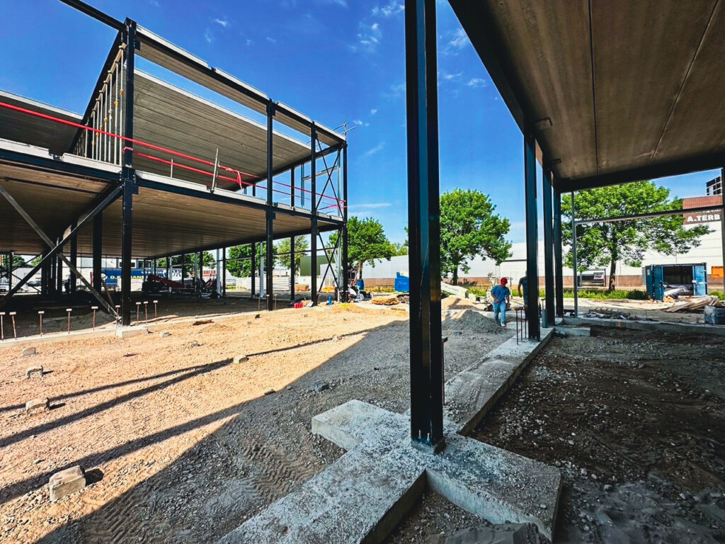 Staalconstructie Nieuwbouw juni