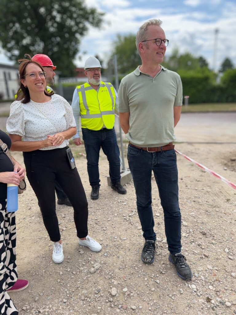 Nieuwbouw - Bezoek op de bouwplaats juli 2025