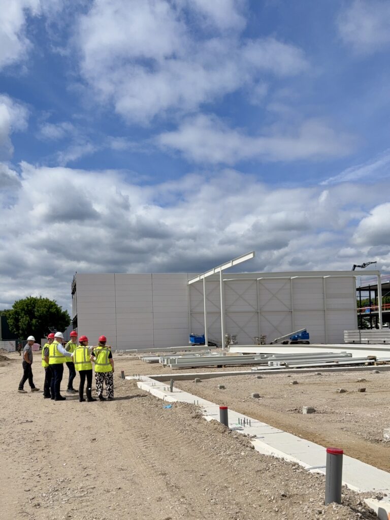 Nieuwbouw - Bezoek op de bouwplaats juli 2025