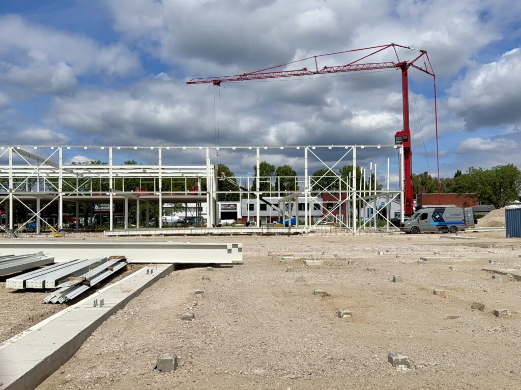 Nieuwbouw - Bezoek op de bouwplaats juli 2025