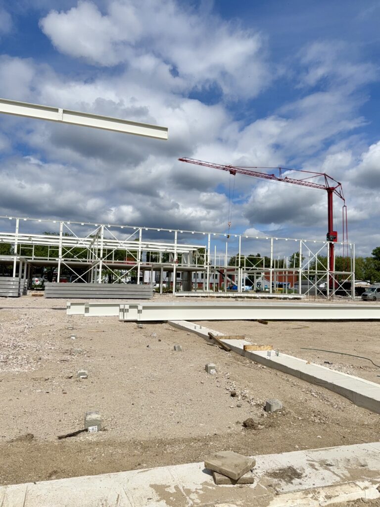 Nieuwbouw - Bezoek op de bouwplaats juli 2025