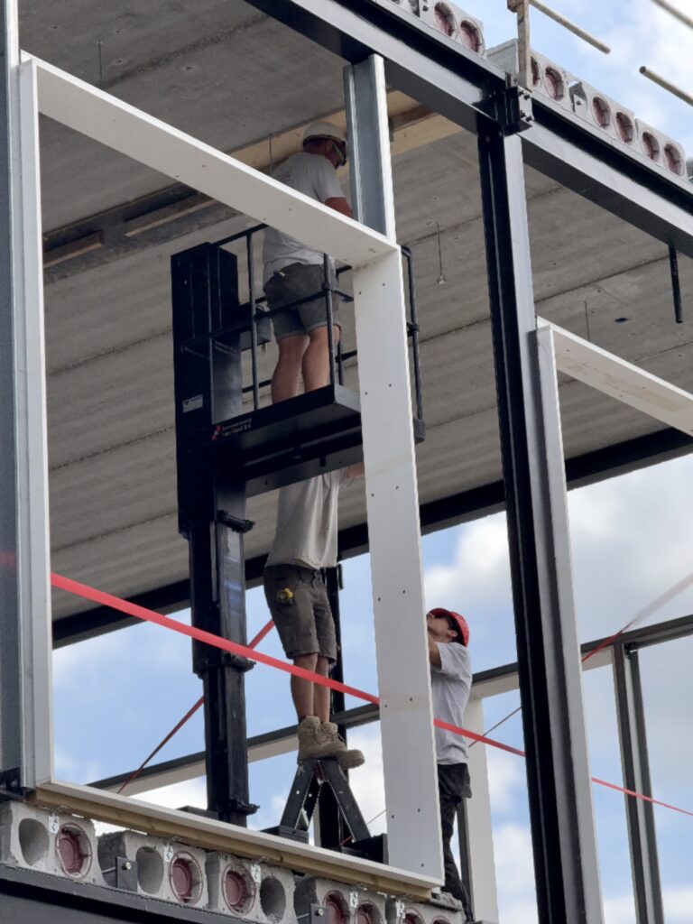 Nieuwbouw - Bezoek op de bouwplaats juli 2025