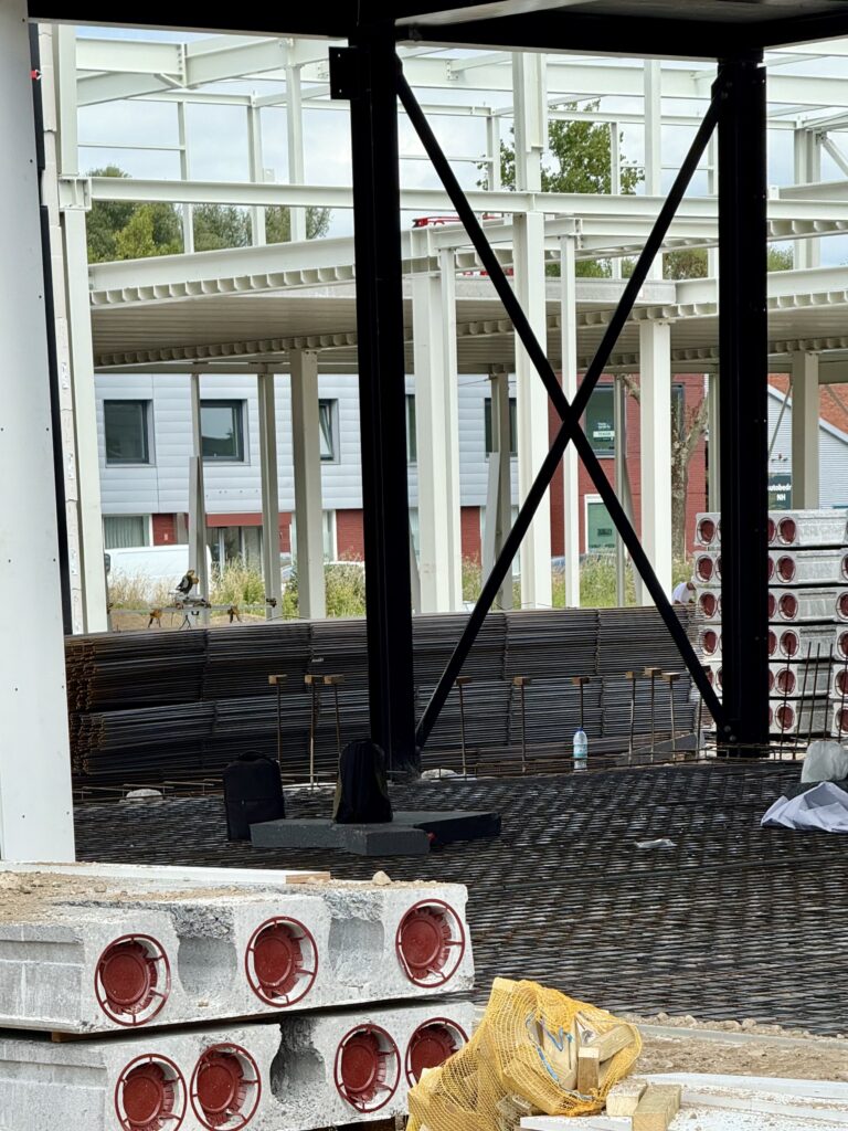 Nieuwbouw - Bezoek op de bouwplaats juli 2025