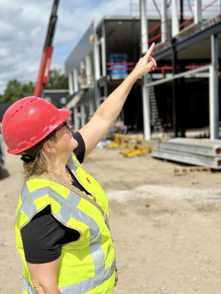 Nieuwbouw - Bezoek op de bouwplaats juli 2025