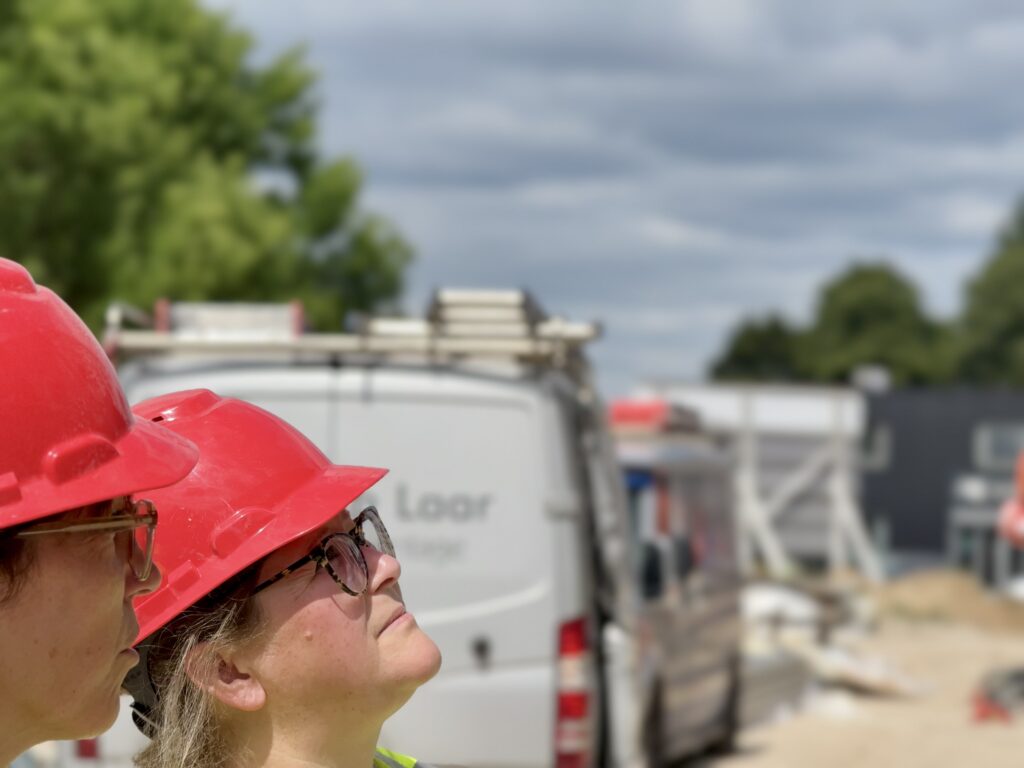 Nieuwbouw - Bezoek op de bouwplaats juli 2025