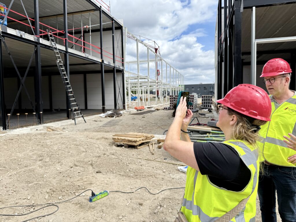 Nieuwbouw - Bezoek op de bouwplaats juli 2025