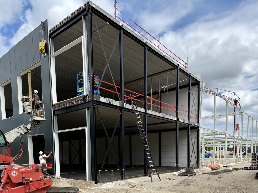 Nieuwbouw - Bezoek op de bouwplaats juli 2025