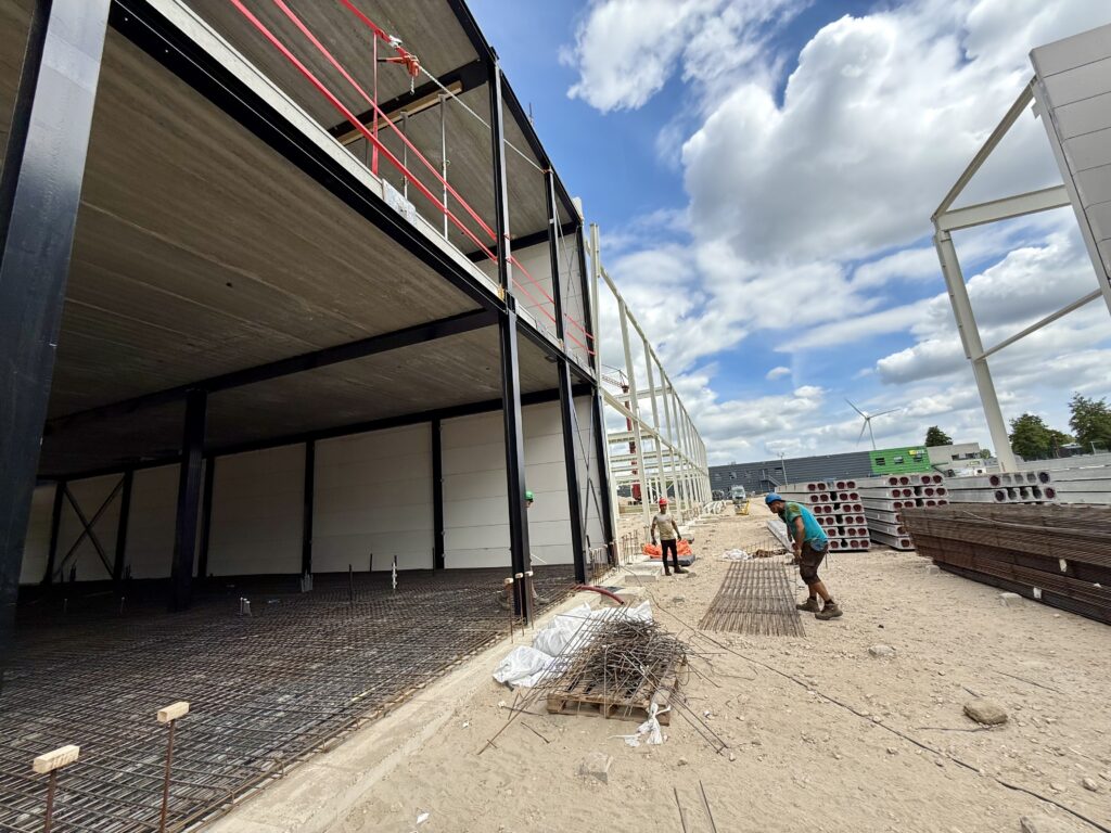 Nieuwbouw - Bezoek op de bouwplaats juli 2025