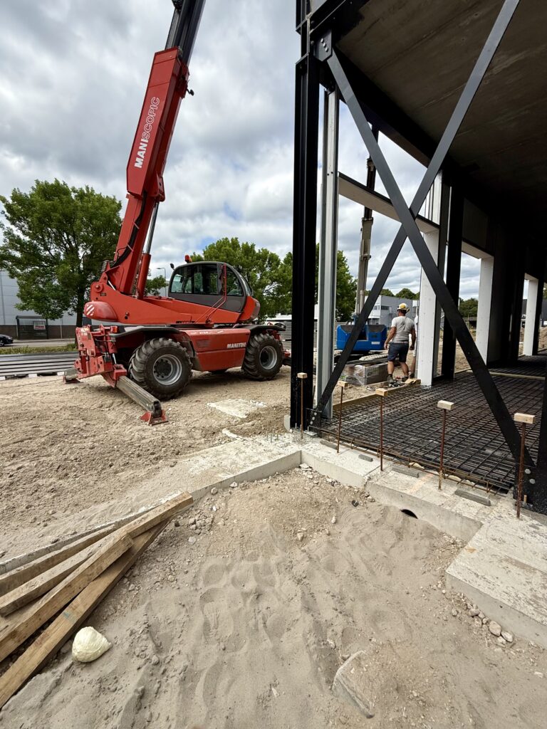 Nieuwbouw - Bezoek op de bouwplaats juli 2025
