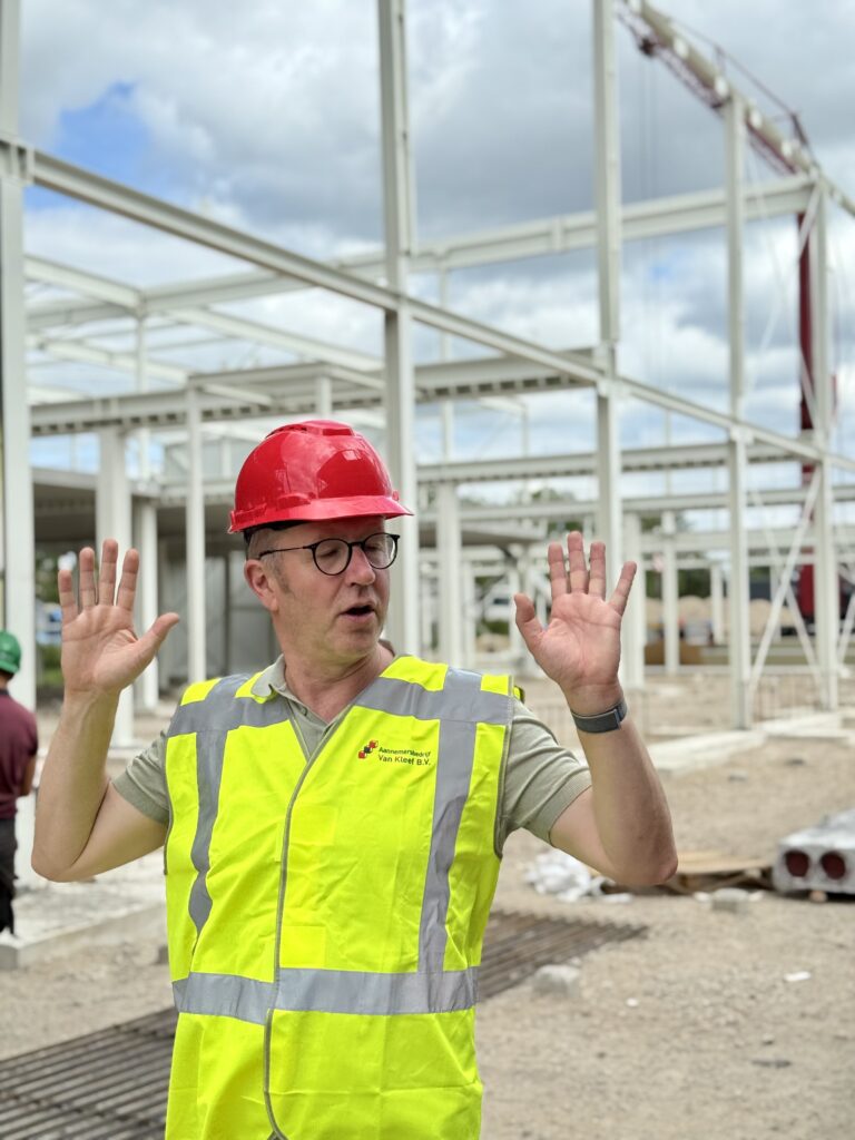 Nieuwbouw - Bezoek op de bouwplaats juli 2025