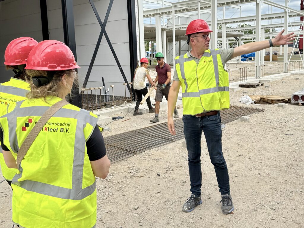 Nieuwbouw - Bezoek op de bouwplaats juli 2025
