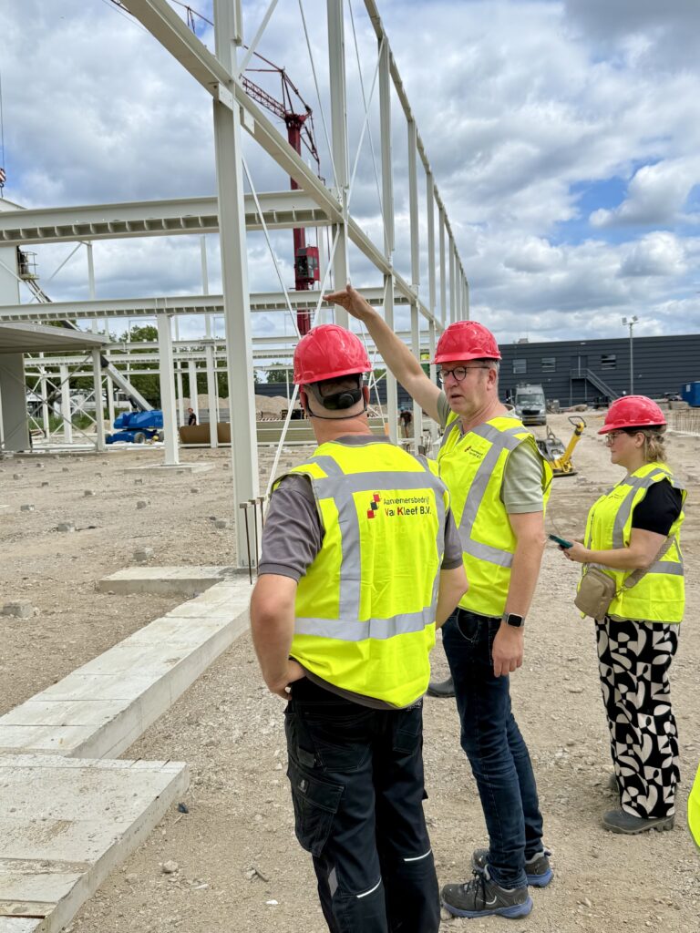 Nieuwbouw - Bezoek op de bouwplaats juli 2025