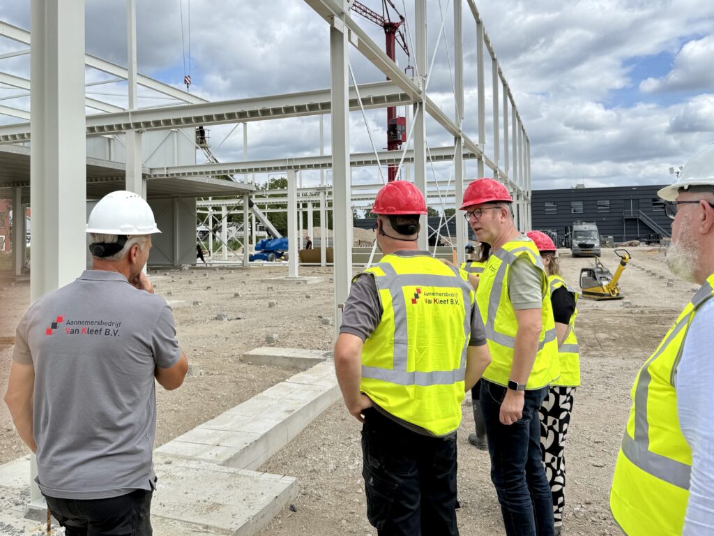 Nieuwbouw - Bezoek op de bouwplaats juli 2025