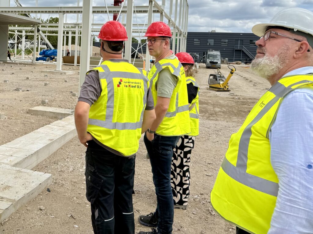 Nieuwbouw - Bezoek op de bouwplaats juli 2025