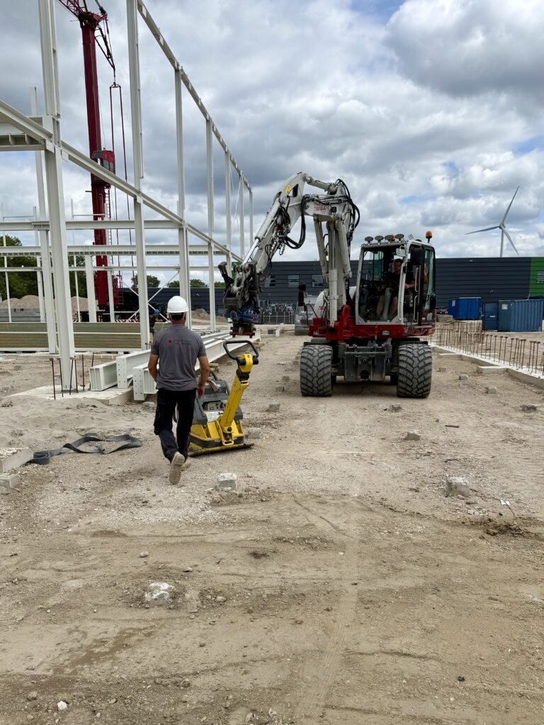Nieuwbouw - Bezoek op de bouwplaats juli 2025