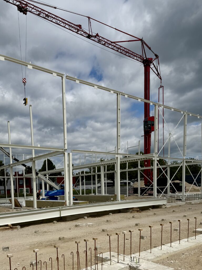 Nieuwbouw - Bezoek op de bouwplaats juli 2025