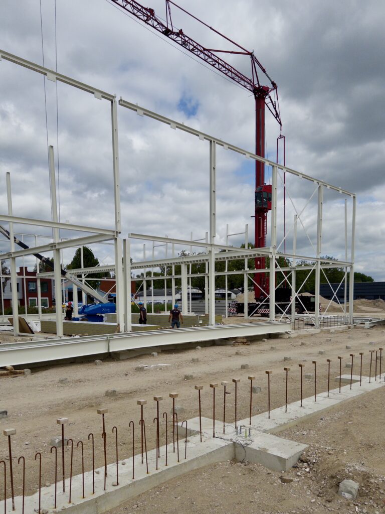 Nieuwbouw - Bezoek op de bouwplaats juli 2025