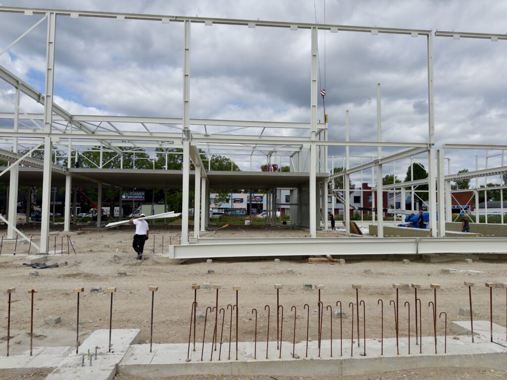 Nieuwbouw - Bezoek op de bouwplaats juli 2025