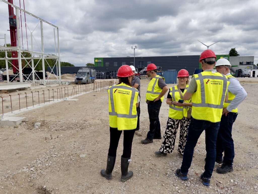 Nieuwbouw - Bezoek op de bouwplaats juli 2025