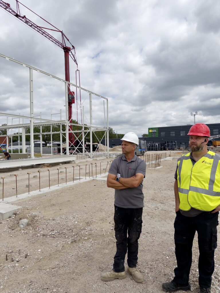 Nieuwbouw - Bezoek op de bouwplaats juli 2025