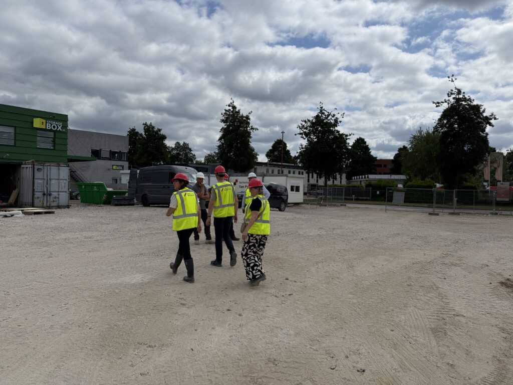 Nieuwbouw - Bezoek op de bouwplaats juli 2025