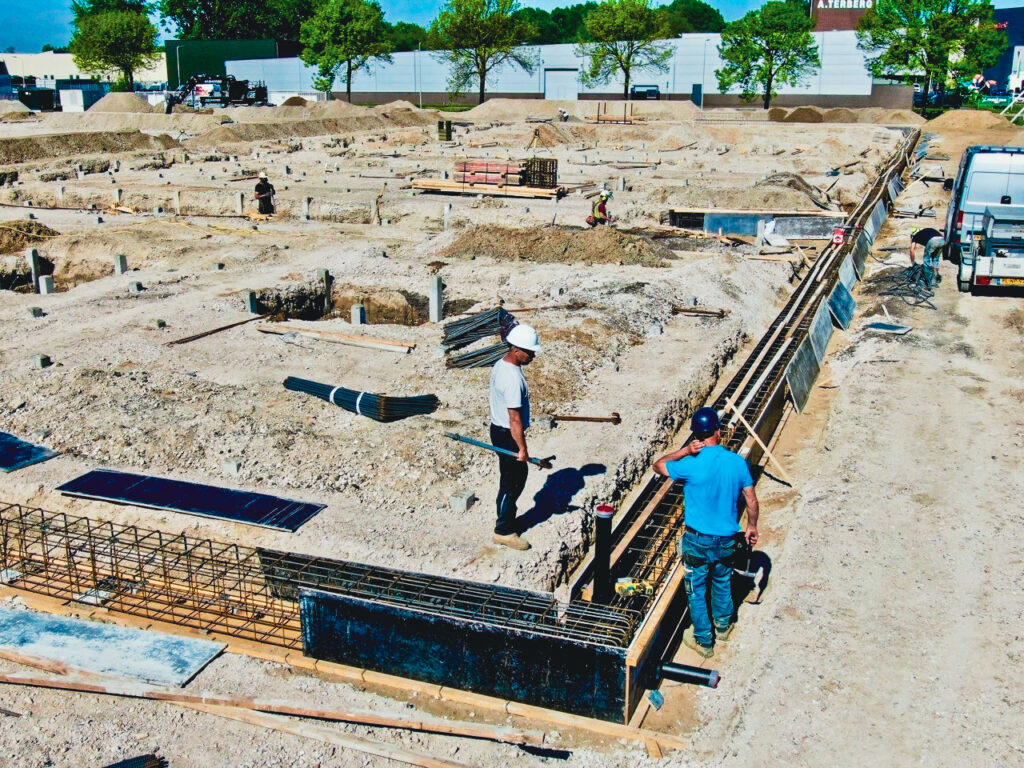 Scalabor Nieuwbouw bekisting in april 2025