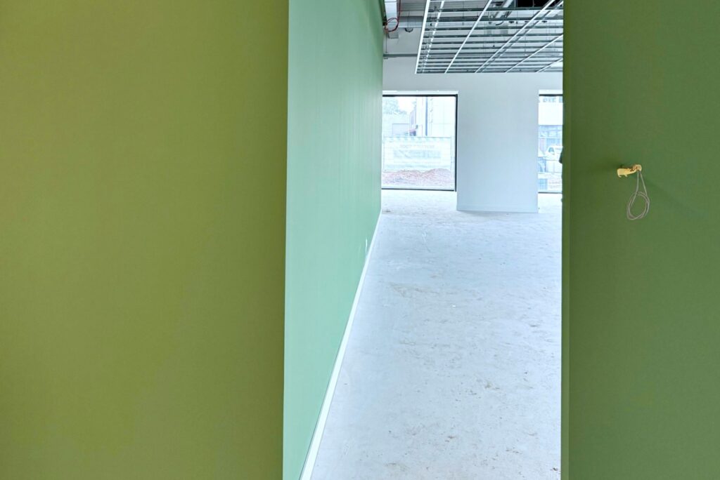 Kleur muren binnenwerk Nieuwbouw december 2025