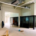 Productiehal in december